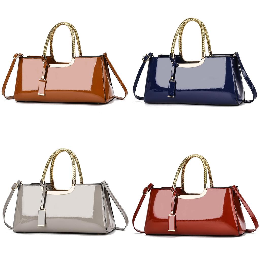 Borsa a Tote in PU con Tasca per Carte per Donne Urbane Casual Quotidiane