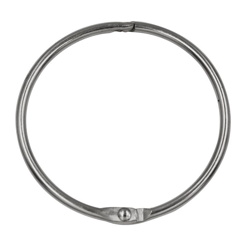 Metal Loose-Leaf Rings: Easy Open/Close for Notebooks, DIY Photo Albums, Card Binding