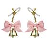 1Pairs Sexy Bow Adjustable Nipple Clamp Breast Small Bell Adult Teasing Sex Toys For Couples