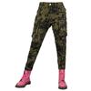 Motorradjeans weiblicher Fahrer Mehrzweck-Cargo atmungsaktive Camouflage-Hose Motorrad-Schutzhose Reithose