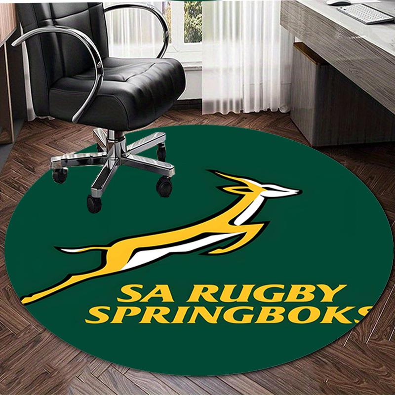 1 Stück Fußballmannschaft (59) Design Bedruckter Bereich Runder Teppich für Schlafzimmer Wohnzimmer Heimdekoration Teppiche Matte Rutschfeste Matte Teppich für das Bett