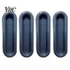 Sliding Door Handles 4Pcs Punch-free Self-adhesive Labor-saving Non-slip Plastic Handle Pushing Auxiliary Tool Pulling Removable Window Drawer Cabinet