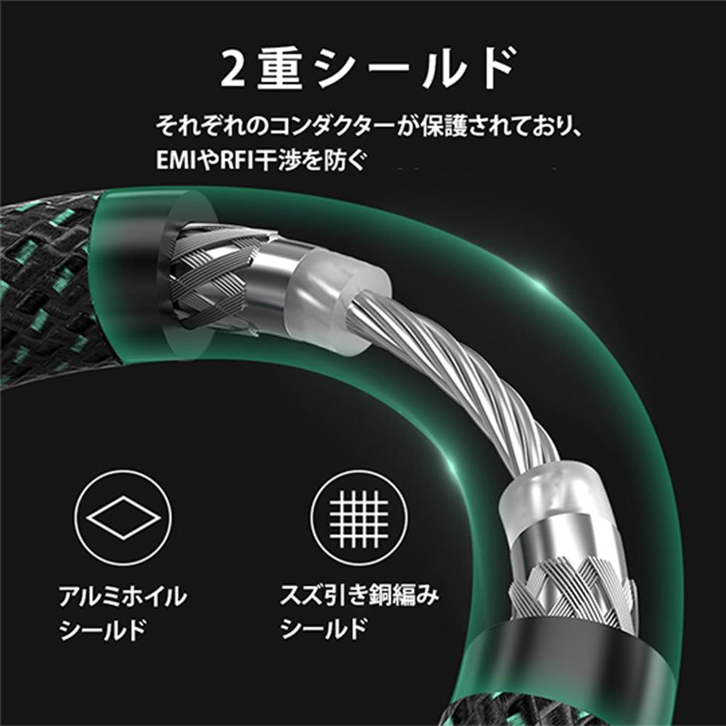 Cinch Stecker auf Stecker Koaxial Audiokabel 2m [VENTION]