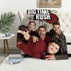 Band Big Time Rush Blanket Plush Nap Sofa Rug for Living Room Warm Office Bedroom Birthday Home Travel Kid Gifts