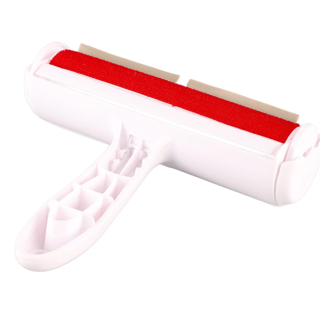 Tierhaarentfernungsrolle, wiederverwendbare Tierhaarentferner-Fusselrolle mit ergonomischem Griff für Katzen und Hunde