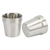 2Pcs Stainless Steel Cup 2 Wall 180ML Heat Insulation for Outdoor Camping Hiking