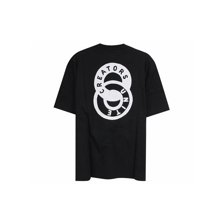 adidas Logo Printing Round Neck Short Sleeve Black Men s ED8292 XL