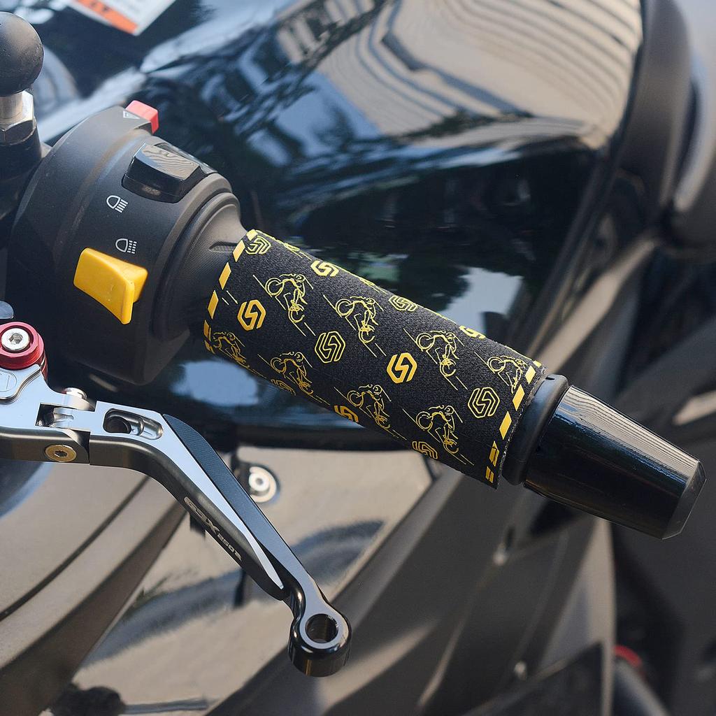 Grip Heater for Motorcycles, Handle Heater, USB, Memory Function, Velcro, 6 Step Temperature Adjustment,