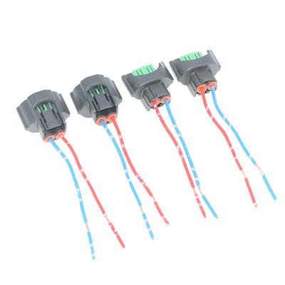 Langlebig 4 Stück H11 H8 Buchsenadapter Kabelbaum Fassung Drahtstecker für Nebelscheinwerfer