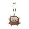 Morisaka Global Petamon Mascot Monkey Animal Plush Charm Cute Stuffed Animal for Bags and Backpacks PETA-0008