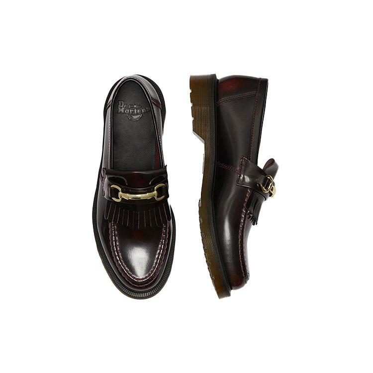 Dr.Martens Adrian Leather Loafers Unisex Cherry Red 25363600