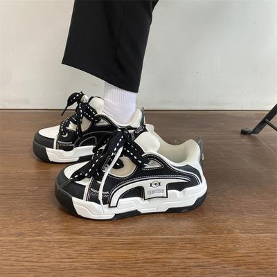Koreanische Version von Plateauschuhen für Paare, Herren- und Damen-Freizeitschuhe, Trend, Koreanische Version, vielseitige Studenten-Nischen-Sportschuhe, Sommer