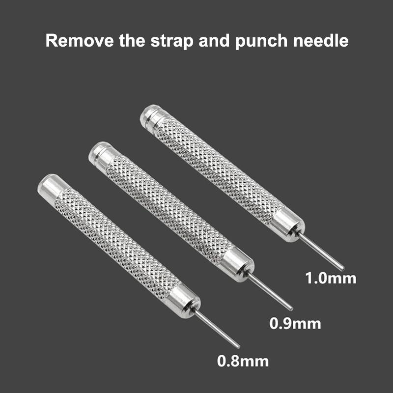 11-teiliges Uhrenreparaturwerkzeug-Set Uhrenarmband-Entfernung Einstellwerkzeug Reparaturset für Uhrenarmband-Einstellung und -Austausch