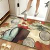 Anime M-Mushishi Floor Mat Soft Flannel Floor Mat  Suitable for Entryways, Living Rooms, Bedrooms, and Bathrooms