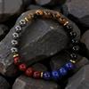 Festive Gifts Black Onyx Lapis Lazuli Red Wood Tiger Eye Hematite Beaded Bracelet Natural Fashion Jewelry For Men Women Daily Wear Gift
