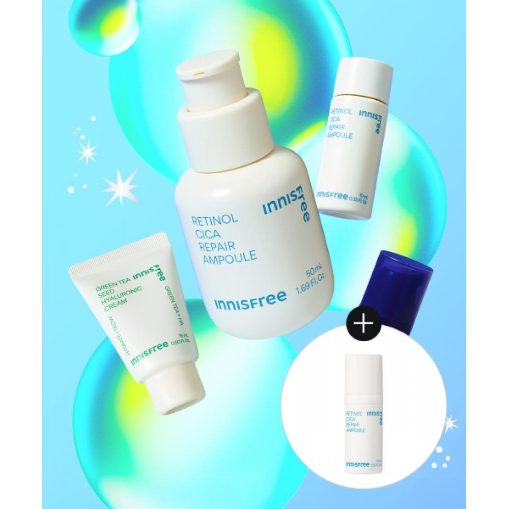 

Innisfree [holiday Ltd] Retinol Cica Ampoule 50ml Single Item Special Set FREE