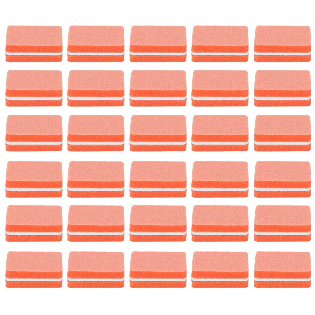 30 Stück Nagelpuffer Professionell Tragbar Heimsalon Nagelpolier Schleifblock Maniküre Werkzeug