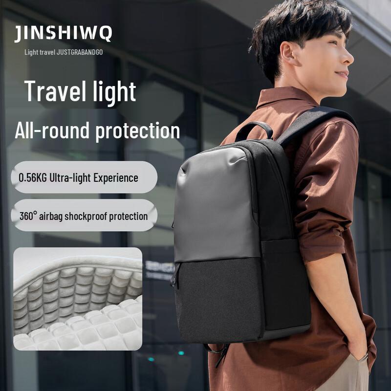 

JINSHIWQ Lightweight Business Laptop Backpack