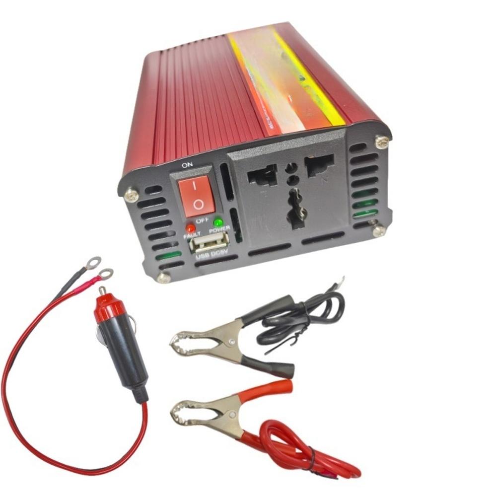 500W Car Power Inverter 12V To 220V AC Outlet USB Charger For Laptop Phone Electrical Equipment And Supplies