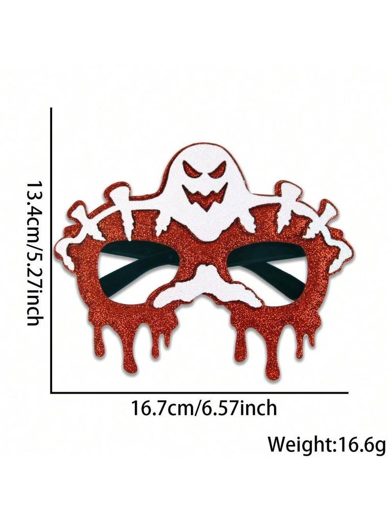 Halloween Kürbis Brille für Kinder Gruselige Fledermaus Totenkopf Party Kostüm Foto Requisite Spukhafte Halloween Dekorationen für festliche Feier
