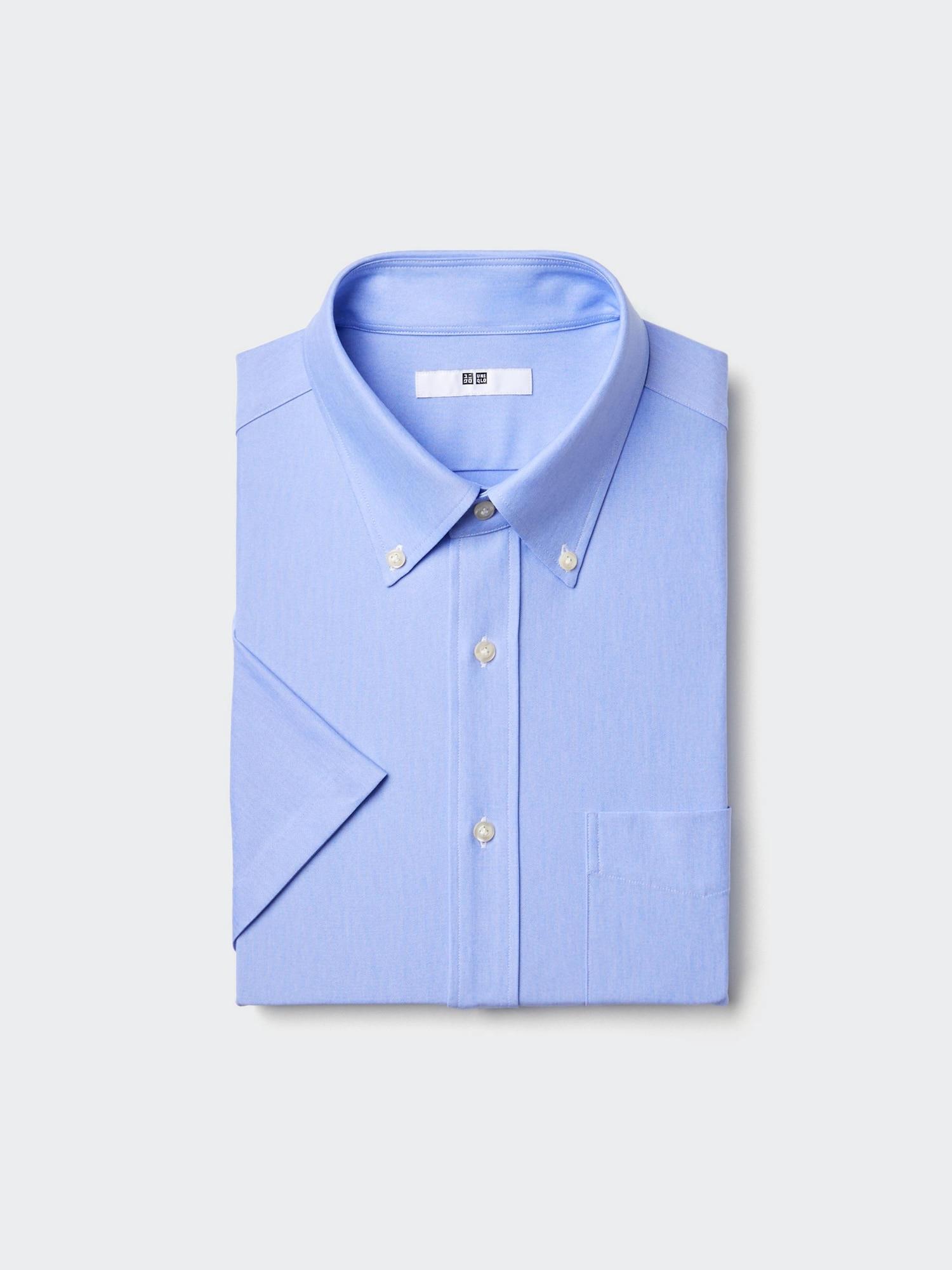 

Рубашка из джерси Uniqlo Dry Non Iron с коротким рукавом