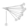 300Pcs Clear Crystal Rhinestone Head Pins Straight Shank Floral Wedding Pins  Bouquet Decoration
