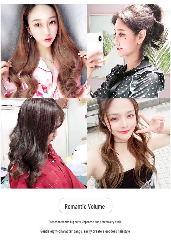 Constant Temperature Hot Air Brush & Automatic Hair Curler for Wet and Dry Use