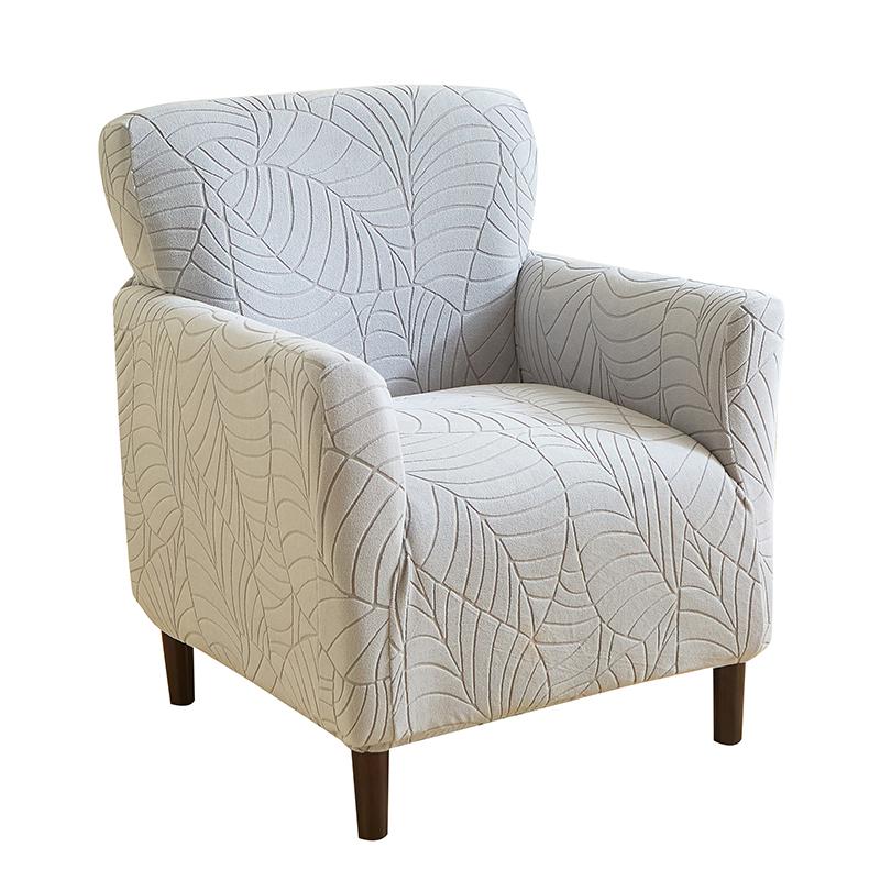 Jacquard-Sofabezüge für Einzelsofas, Sesselbezug, Stretch-Sofabezüge für Clubsofas, elastische Sofabezüge für Sessel, Bartheke, Hotel