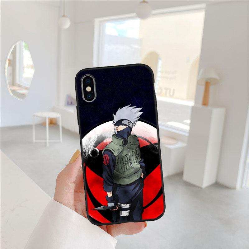 LO68 Naruto Kakashi Soft Shell Phone Case for Samsung Galaxy Note 10 20 S23 S24 S25 Ultra FE Plus Edge Lite A02S A35 A07 A17