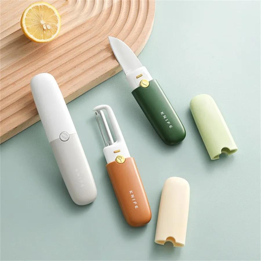 Multi-function Peeler Self-designed Light Luxury Shaving Knife Shake Tone Portable Household Fruit Peel and Peel Artifact