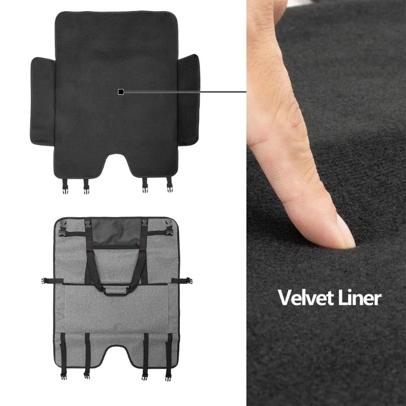 Wasserdichte Desktop-Monitor-Aufbewahrungstasche Für 27-Zoll-Bildschirm mit Weicher Innenpolsterung Organizer-Tasche Reisefreundlich