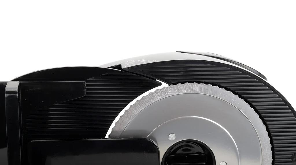 SMAPP 294.5 schwarze Aufschnittmaschine