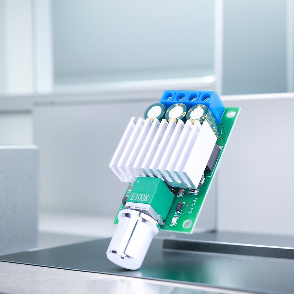 10A 12V-30V Adjustable Speed Regulator 12V 24V Dimmer Control Switch PWM DC Motor Speed Regulator for Fan Motor LED Light