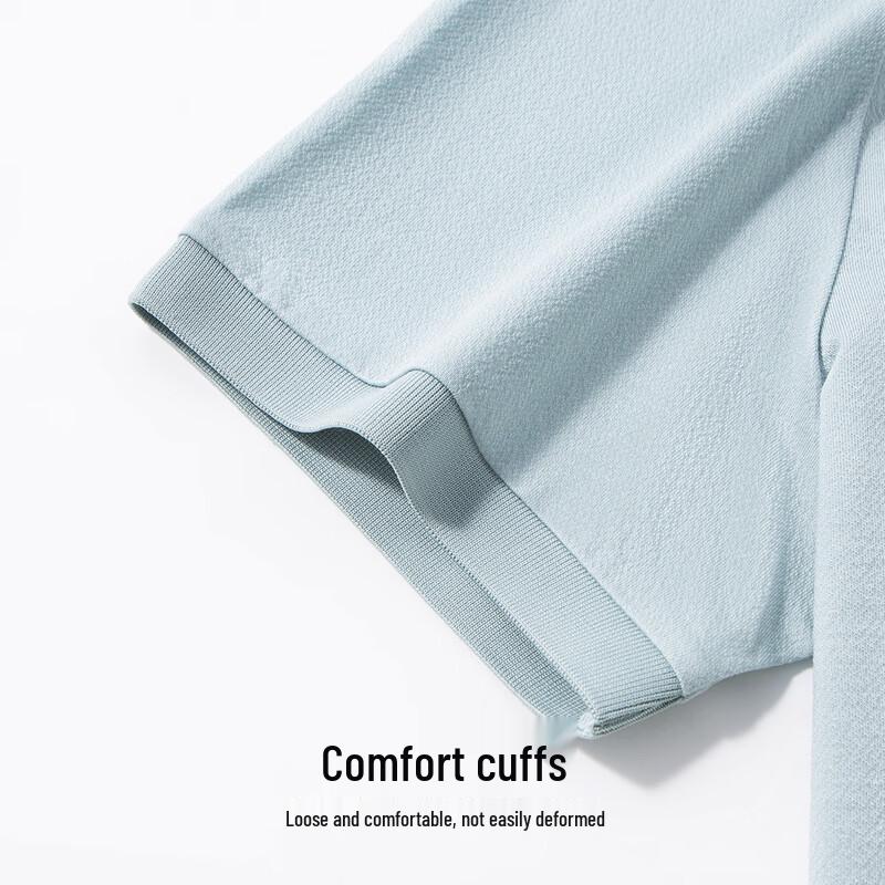 Hodo Linen-Tencel Breathable Short-Sleeve Polo Shirt