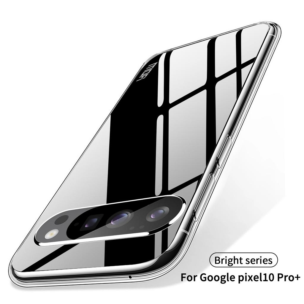 For Google Pixel 10 Pro XL Clear Phone Case MOFI Ultra-Thin TPU Phone Back Cover
