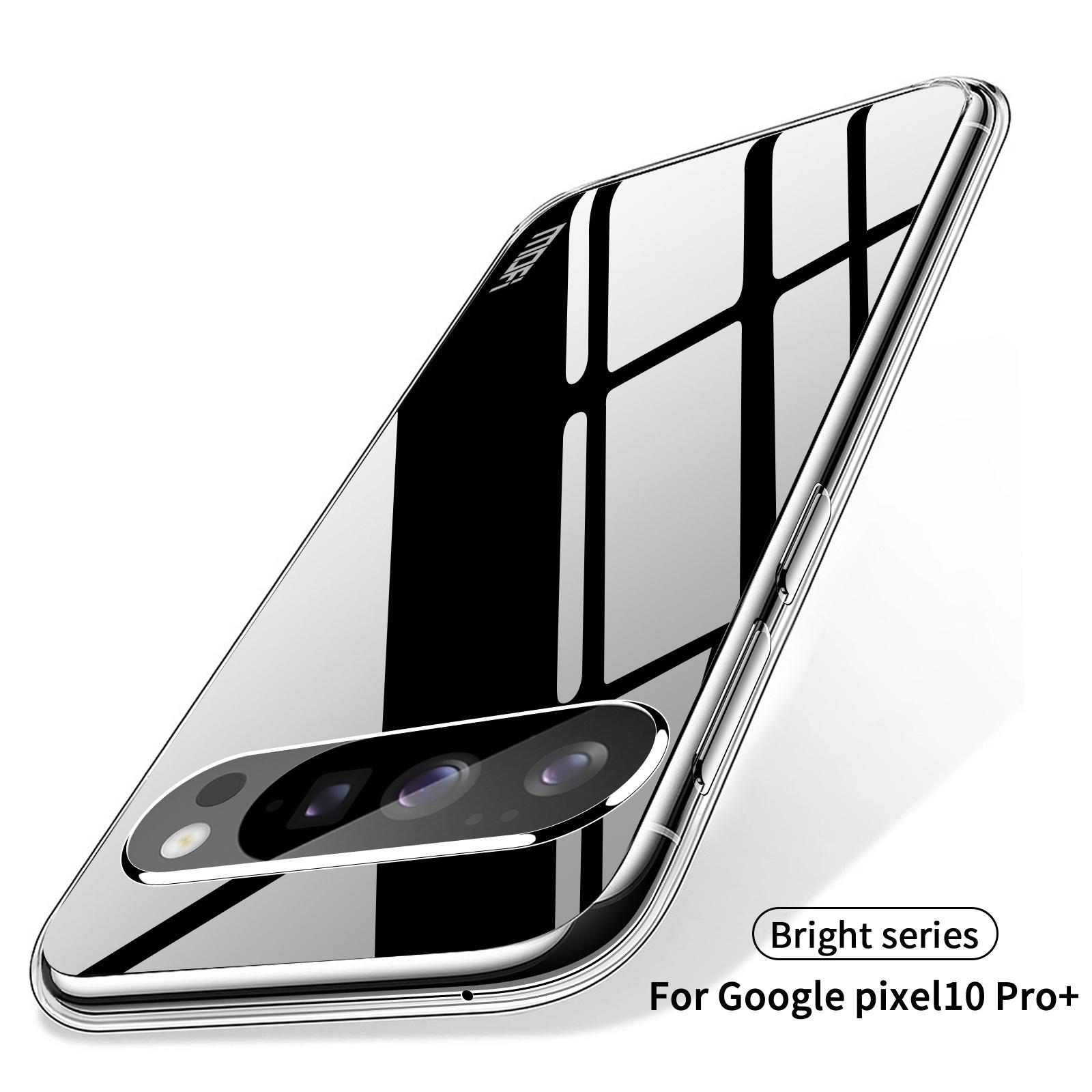 

For Google Pixel 10 Pro XL Clear Phone Case MOFI Ultra-Thin TPU Phone Back Cover Transparent