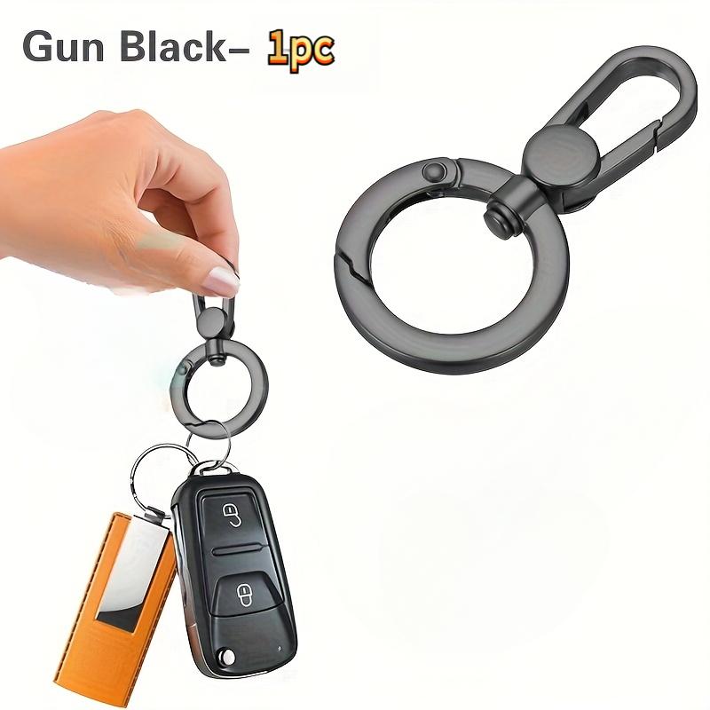 Double Spring Hook with Metal Lobster Clasp and Ring Spring Hook,Suitable for DIY Crafts,Keychains,Handbags,Wallet Straps