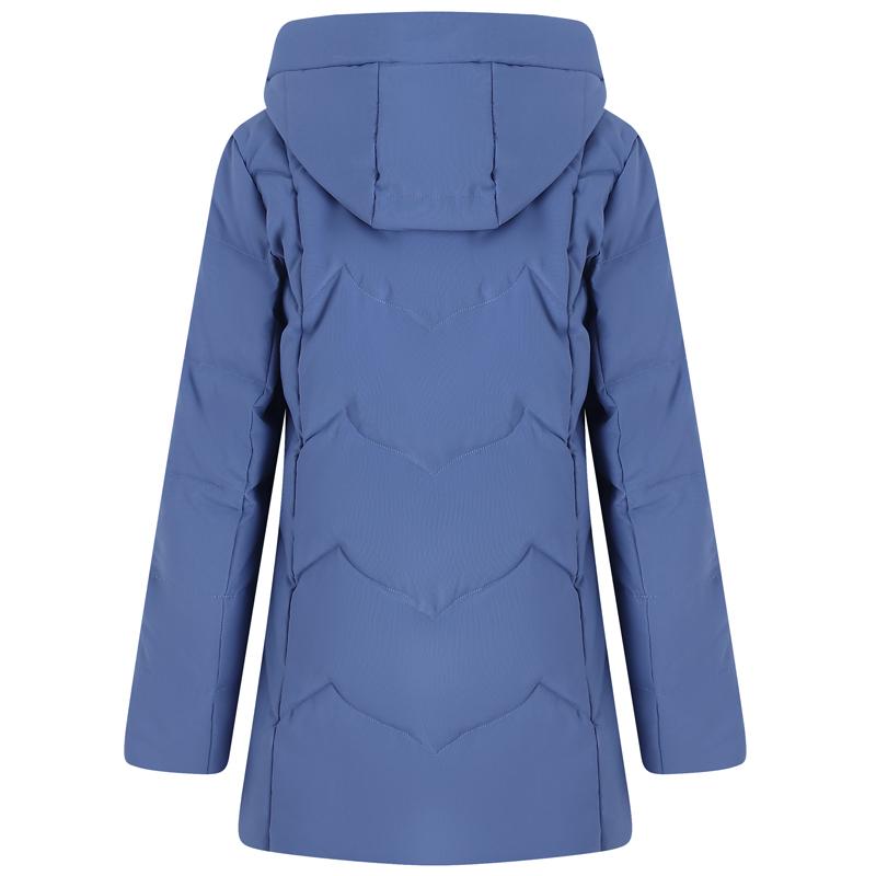Middle Age Women's Puffer Jackets Winter Vintage Parkas Hooded Plus Size Elegant Thick Warm Down Coats Woman Outerwears