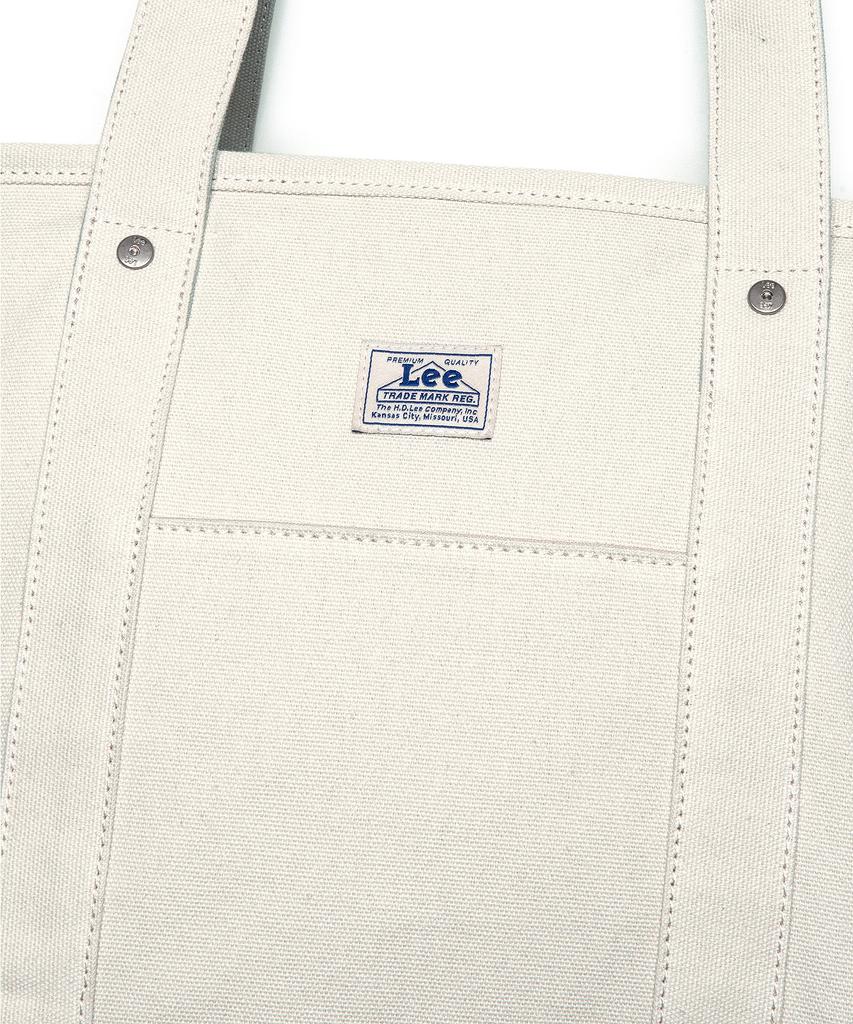 Lee Cotton Medium Square Bag Ivory