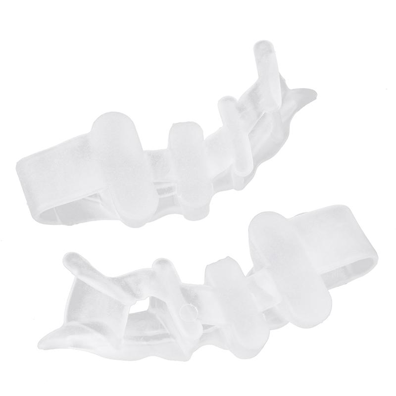 1Pair Toes Separator Suitable Bunion Corrector Material Soft Gel Straightener Spacers