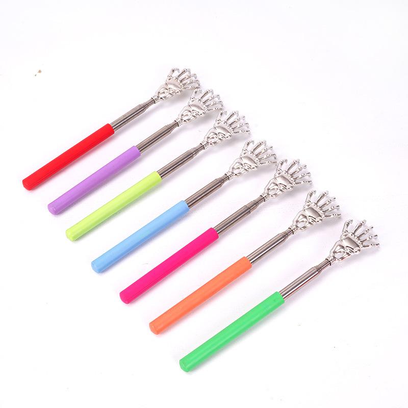 Экологичный телескопический чесалка для спины «Призрачный коготь» из нержавеющей стали с ручкой из ТПЭ