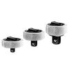3Pcs Mini Ratchet Handle Durable Construction Wrench Set with Knurled Widely Used Compact Portable
