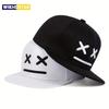 Unisex XX Haft Uśmiechniętej Twarzy Czapki Hip-hopowe Wiosna Jesień Outdoor Regulowane Codzienne Czapki Baseballowe Kapelusz Przeciwsłoneczny