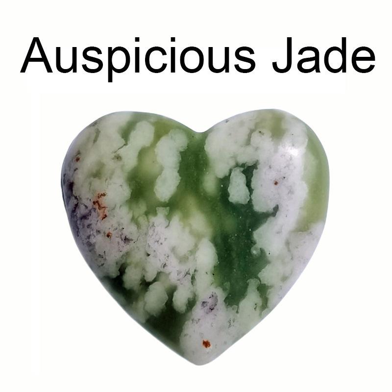 10pcs Natural Quartz Love Heart Gemstones Chakra Healing Crystals Agate Mineral Specimens For Home Bedroom & Office Decor