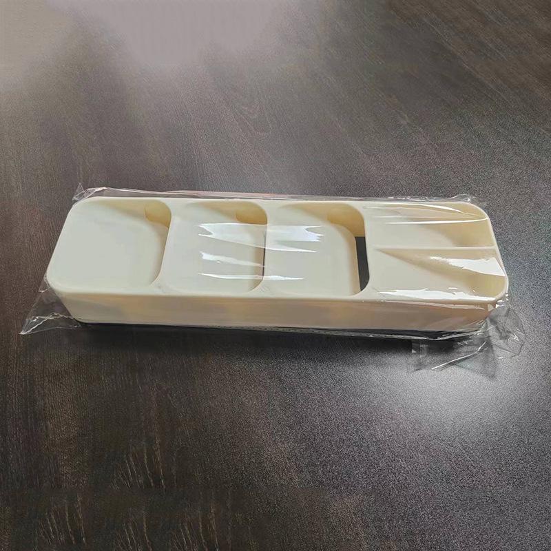Kitchen Drawer Dustproof Cutlery Organizer Box for Knives, Forks, Spoons, and Chopsticks.