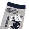 Stylish and cute jacquard socks featuring Matilda Kusuguru crew perfect for nursery school Heather women's print. socks, teachers. 23-6718 (#1/MGY