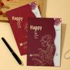 2025 High-End Chinese Style Wedding Invitation Card - Elegant Banquet Design