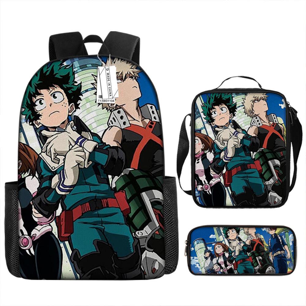 My Hero Academia MyHeroAcademia Student School Bag Burden Reduction Spine Protection Backpack Backpack Lightweight Spine Protection