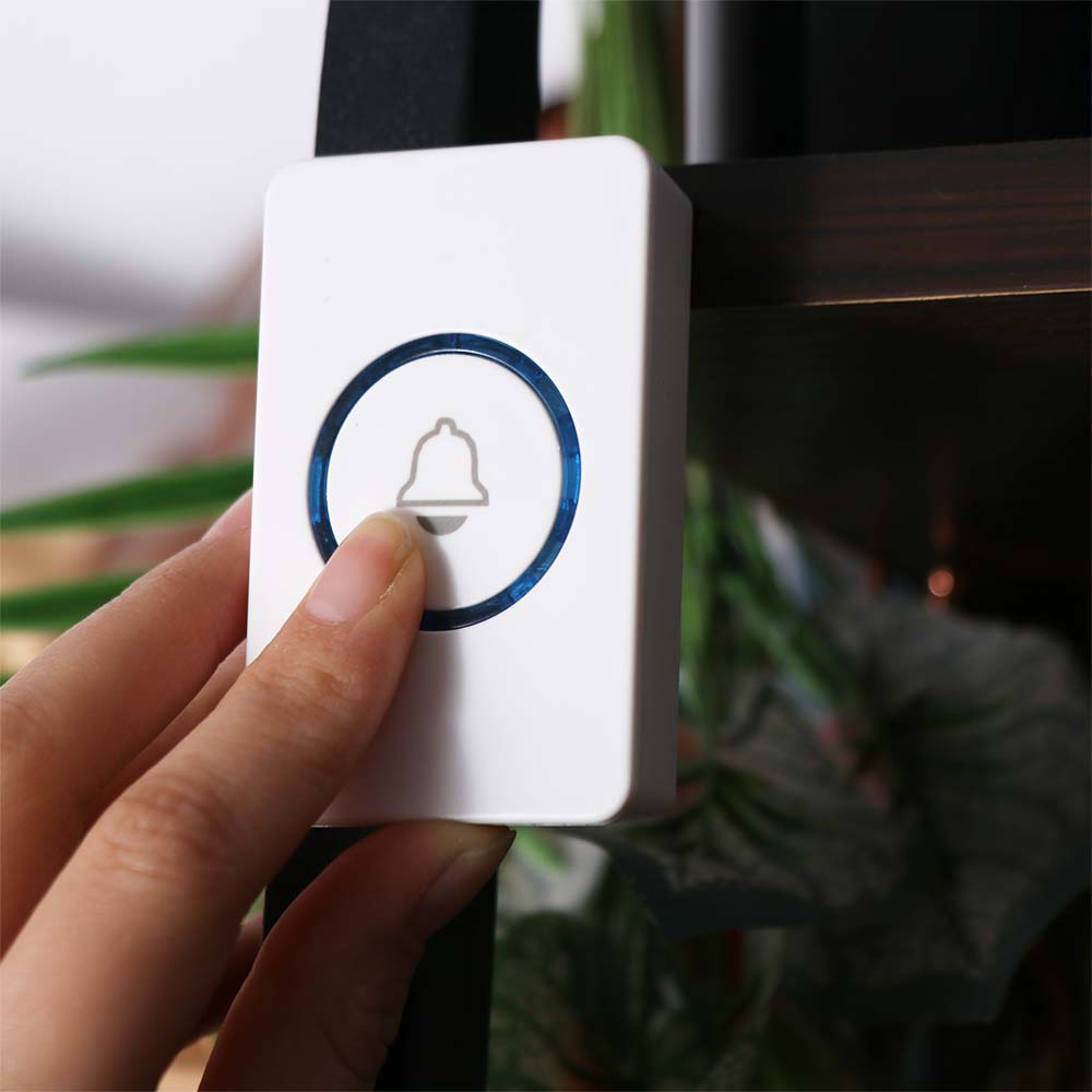 Waterproof Smart Doorbell 60 Chimes Welcome Doorbell Adjustable Volume Door Chime Kit  Smart Home