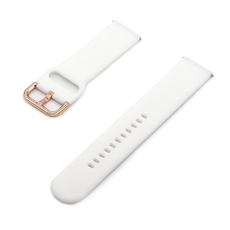 20mm 22mm Silicone Strap for Samsung Galaxy Watch 4/3/Huawei Watch 3/GT2/Amazfit Bip Bracelet Strap for Active 2 42mm 40mm Band